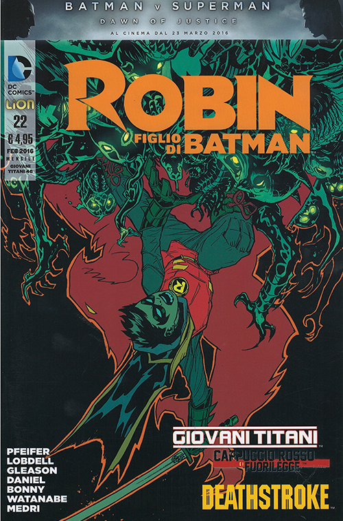 Giovani titani. Cappuccio Rosso. Vol. 22