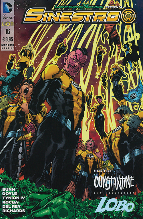 Lanterna verde presenta: Sinestro. Vol. 16