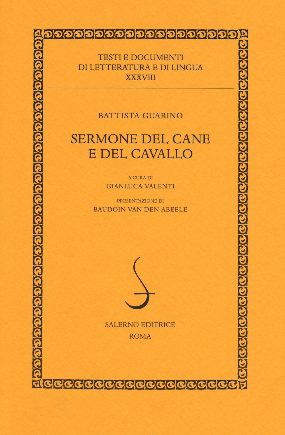 Sermone del cane e del cavallo