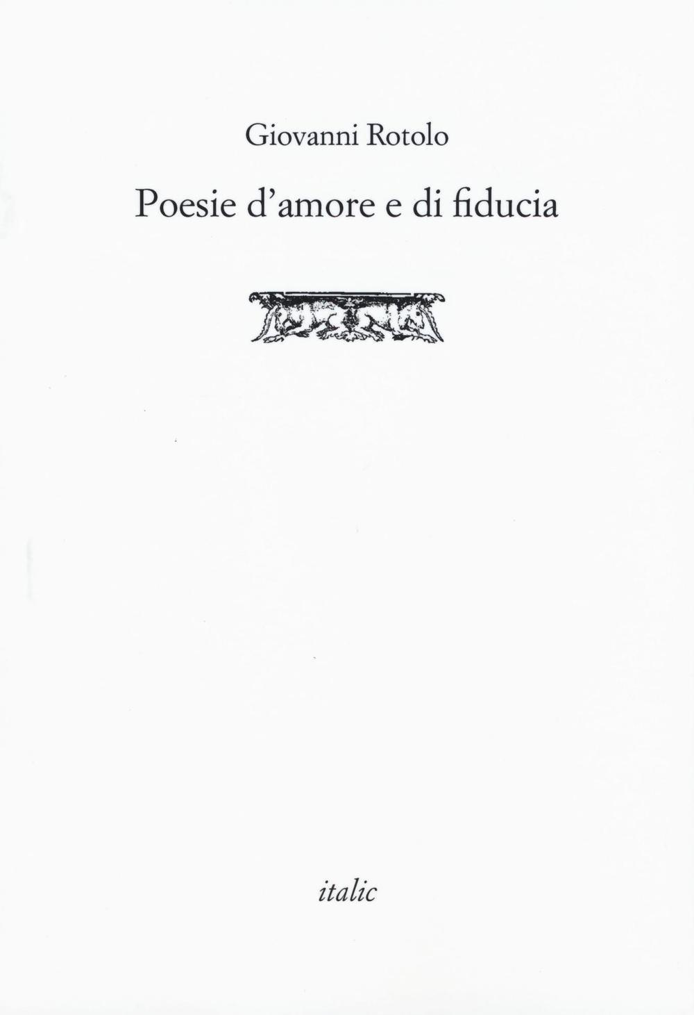 Poesie d'amore e di fiducia