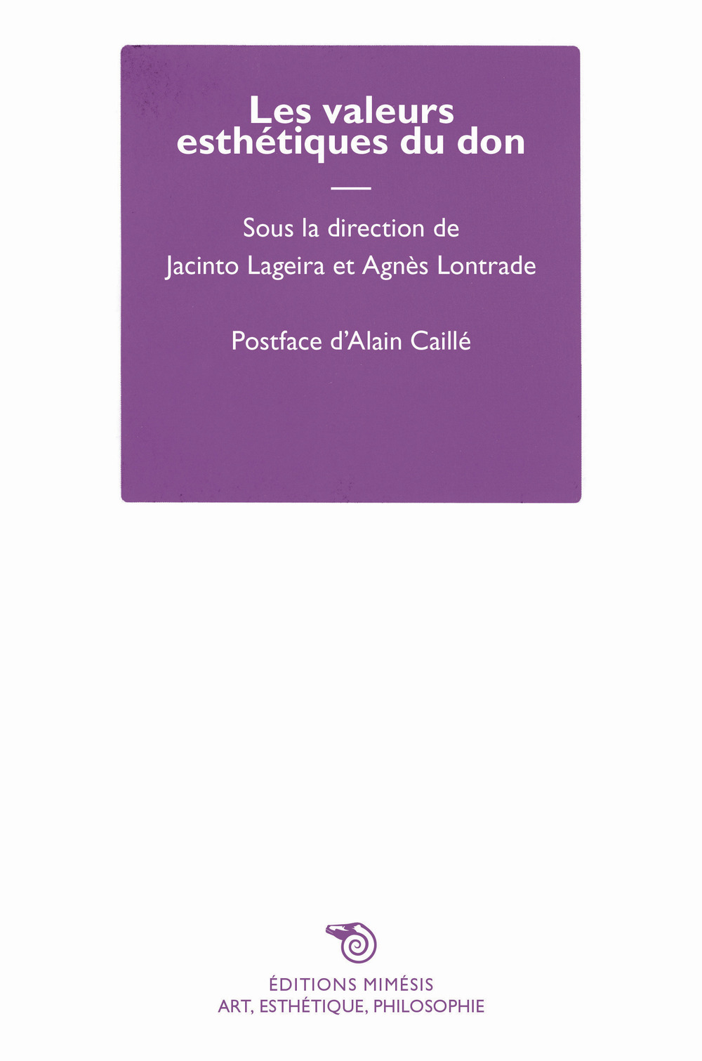 Les valeurs esthétiques du don