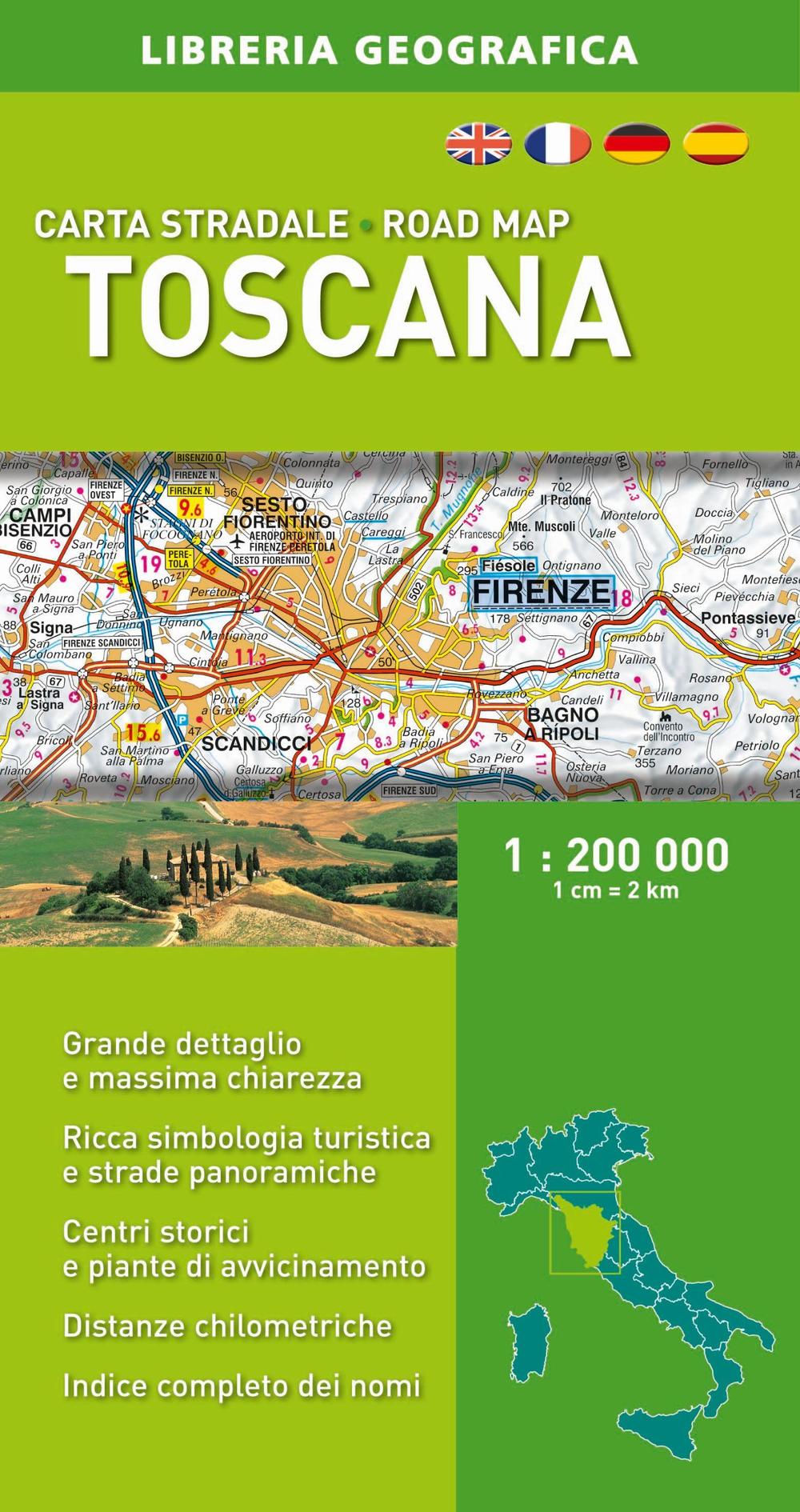 Toscana 1:200.000