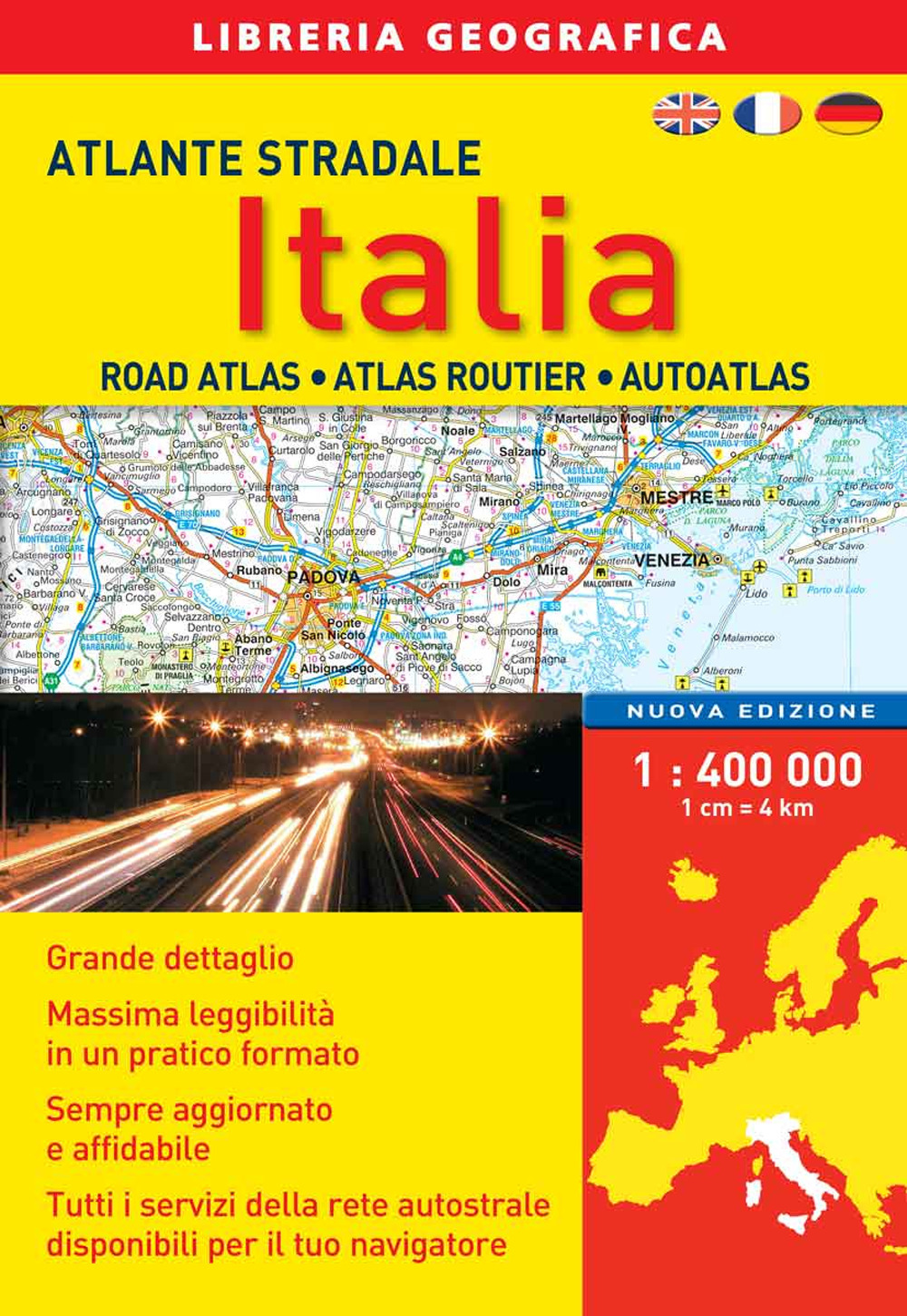 Atlante stradale Italia 1:400.000
