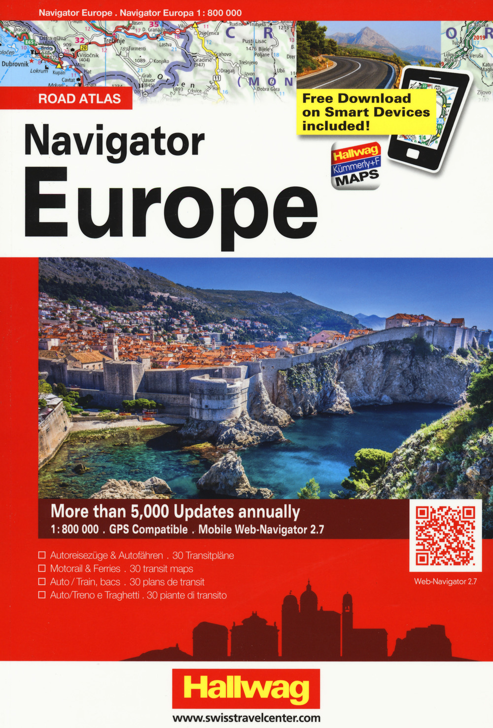 Navigator Europe 1:800.000. Road atlas