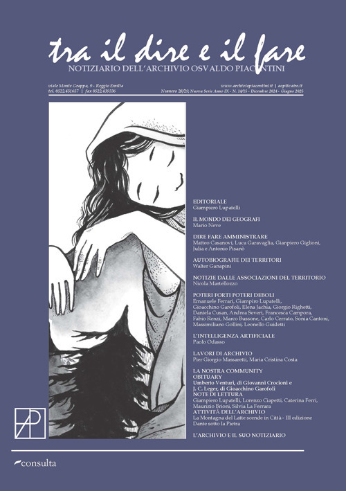Tra il dire e il fare. Notiziario dell'Archivio Osvaldo Piacentini. Vol. 28-29: Maggio