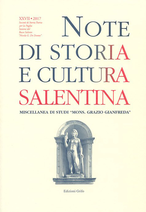 Note di storia e cultura salentina. Vol. 27