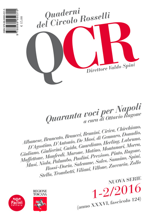 QCR. Quaderni del Circolo Fratelli Rosselli. Vol. 1: Quaranta voci per Napoli