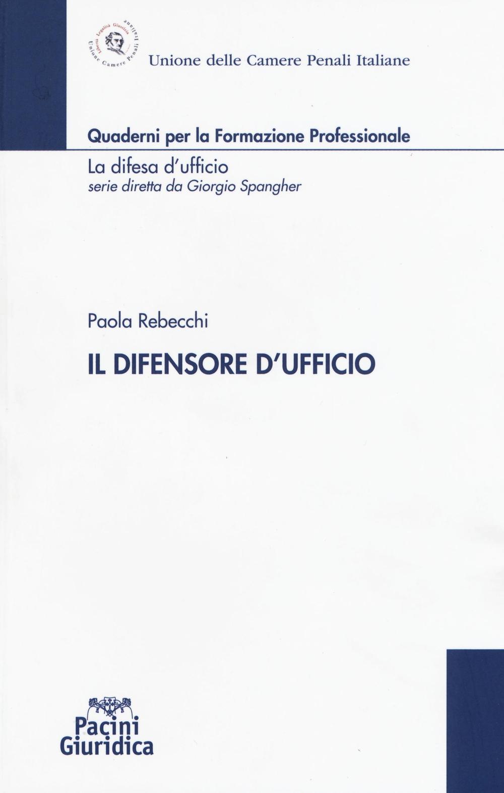 Il difensore d'ufficio