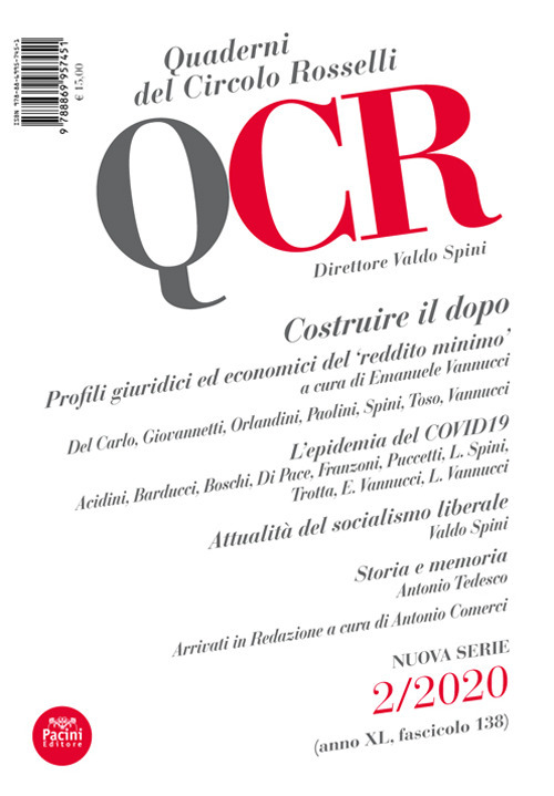 QCR. Quaderni del Circolo Fratelli Rosselli. Vol. 2: Costruire il dopo