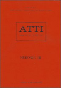Neronia III. Actes du 3e Colloque international de Société internationale d'études néroniennes (Varenna, juin 1982)