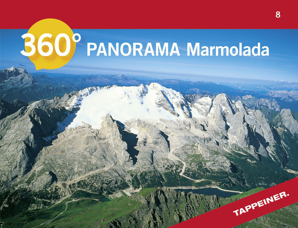 Marmolada. Carta panoramica 360°