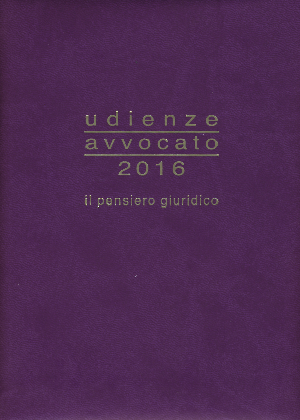 Udienze avvocato 2016
