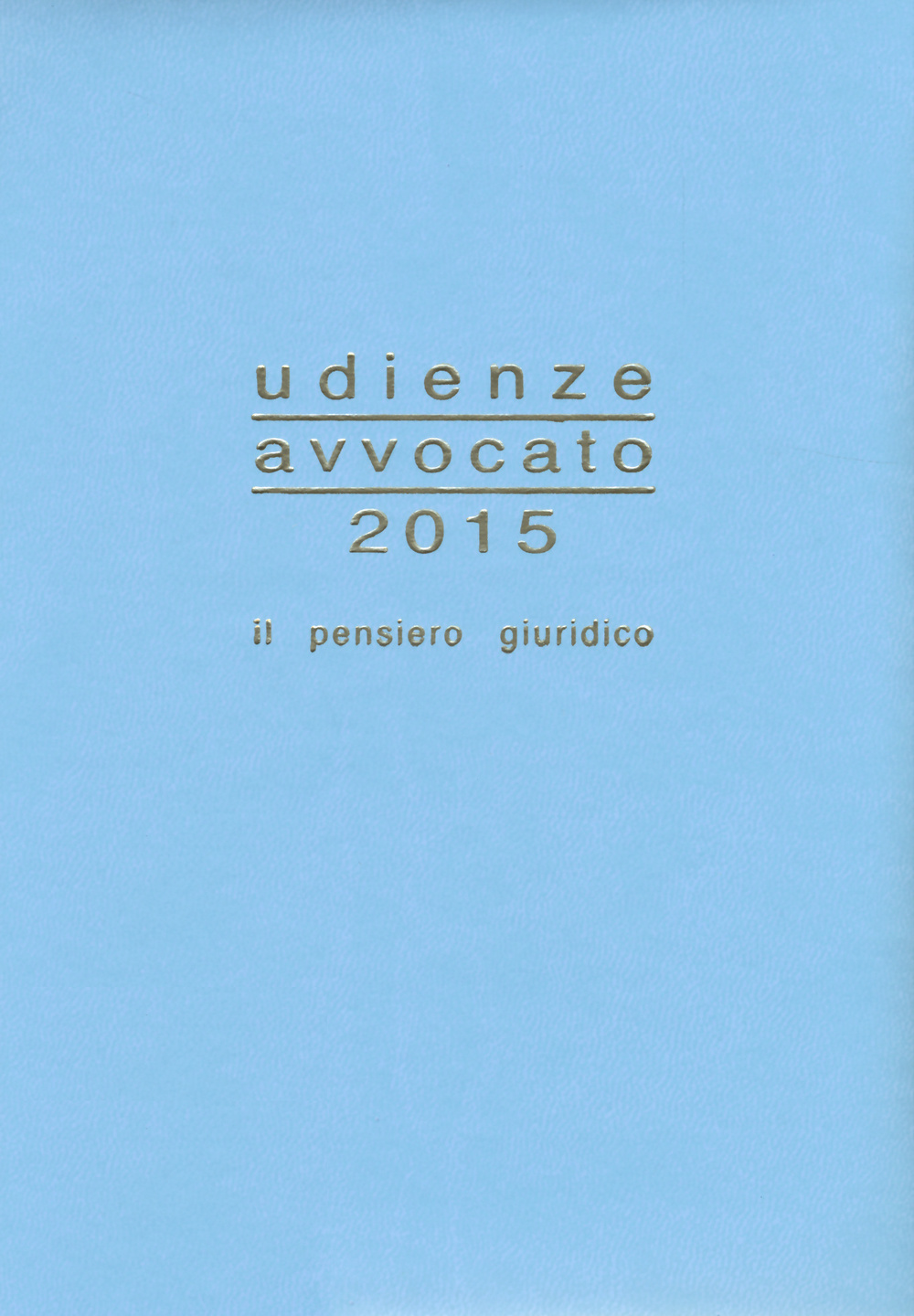 Udienze avvocato 2015