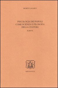 Psicologia dei popoli come scienza e filosofia della cultura