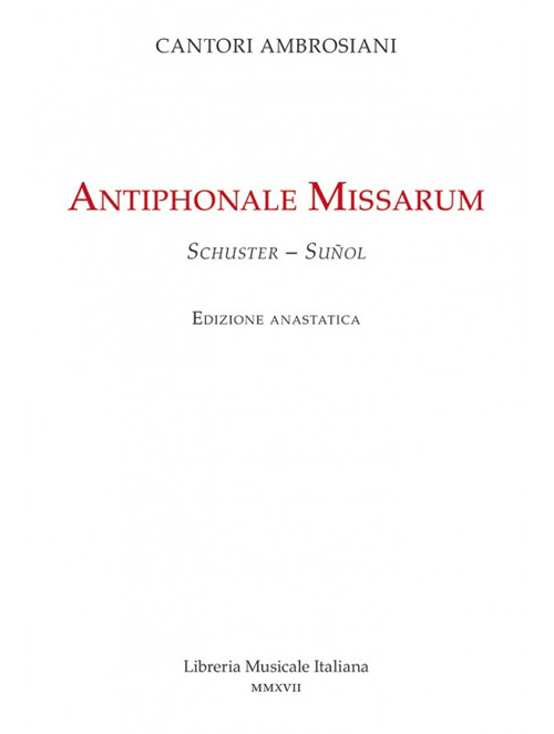 Antiphonale missarum (rist. anast.)