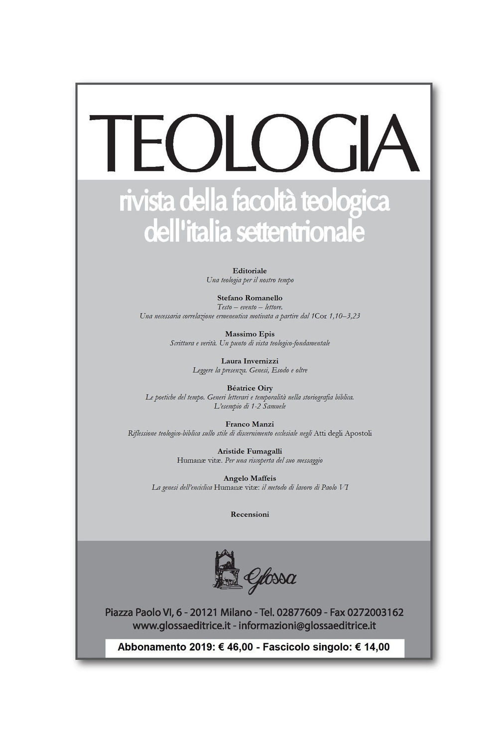 Teologia. Vol. 3