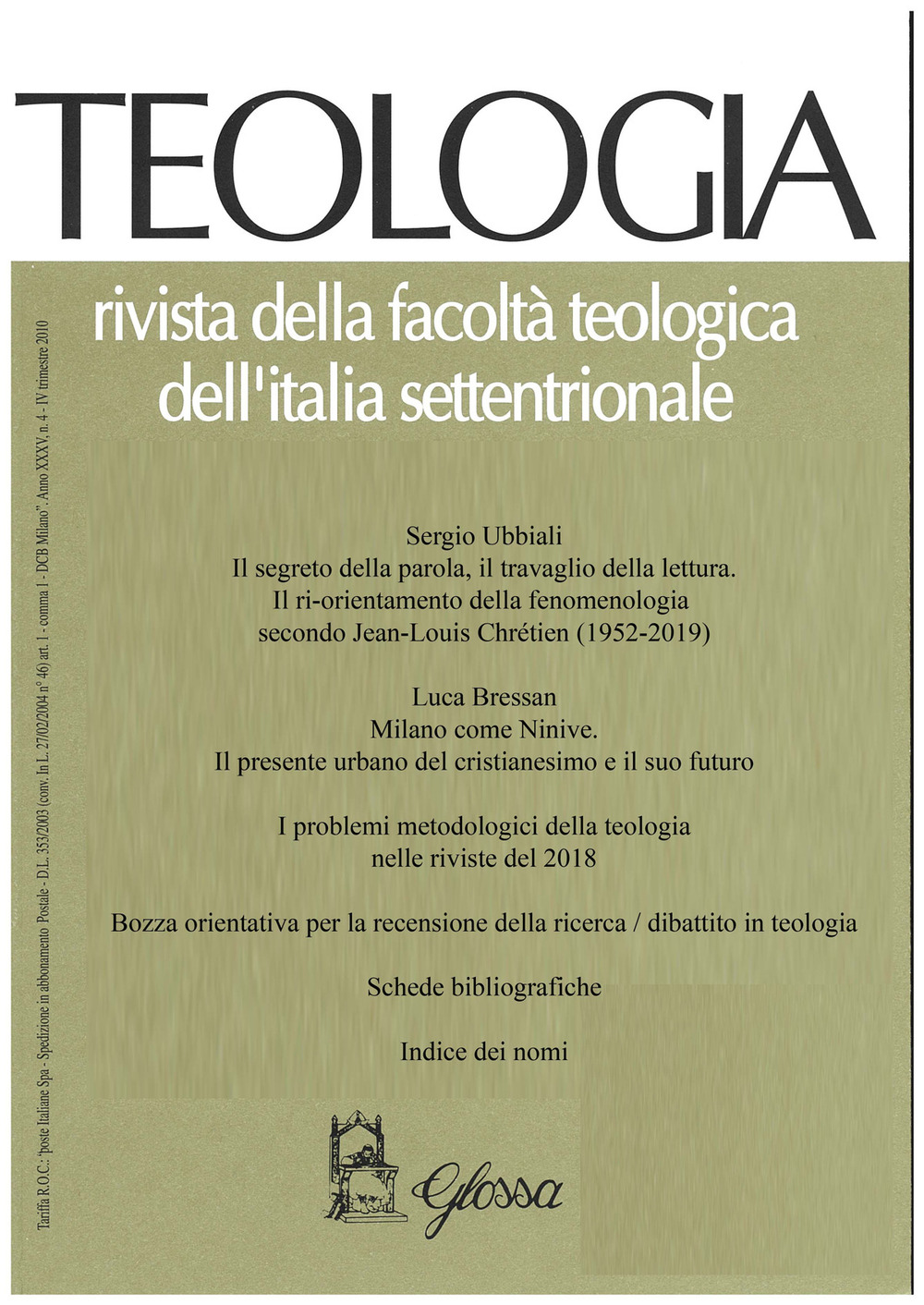 Teologia. Vol. 4