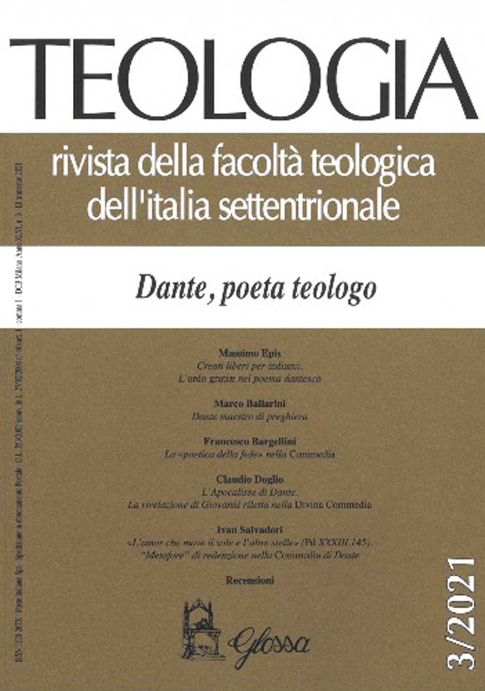 Teologia. Vol. 3: Dante, poeta teologo