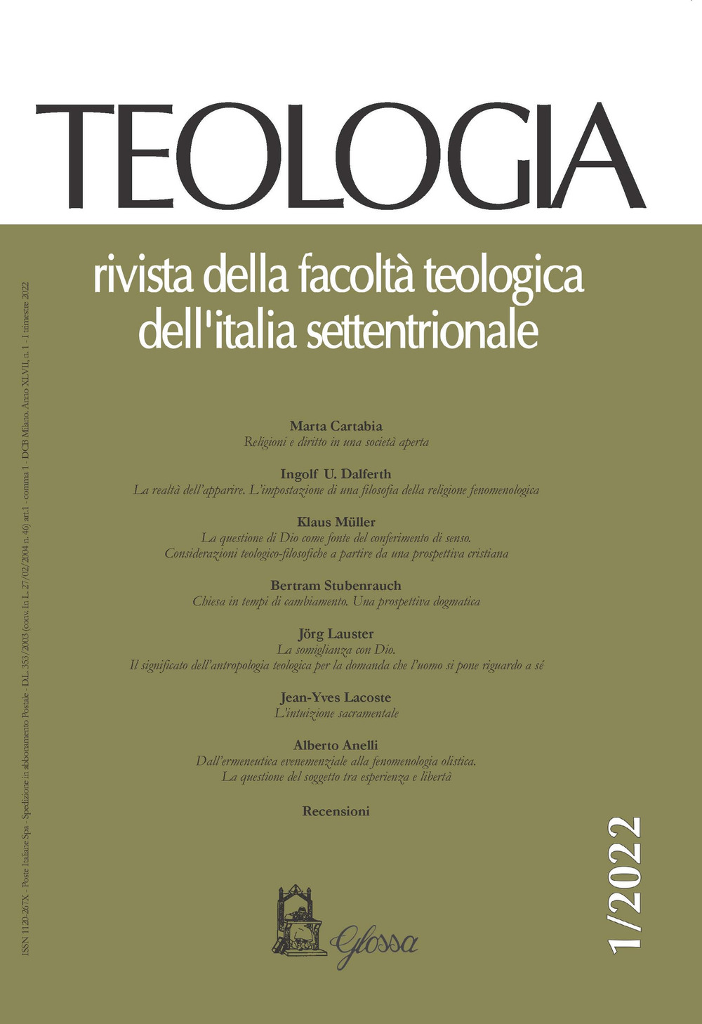 Teologia. Vol. 1