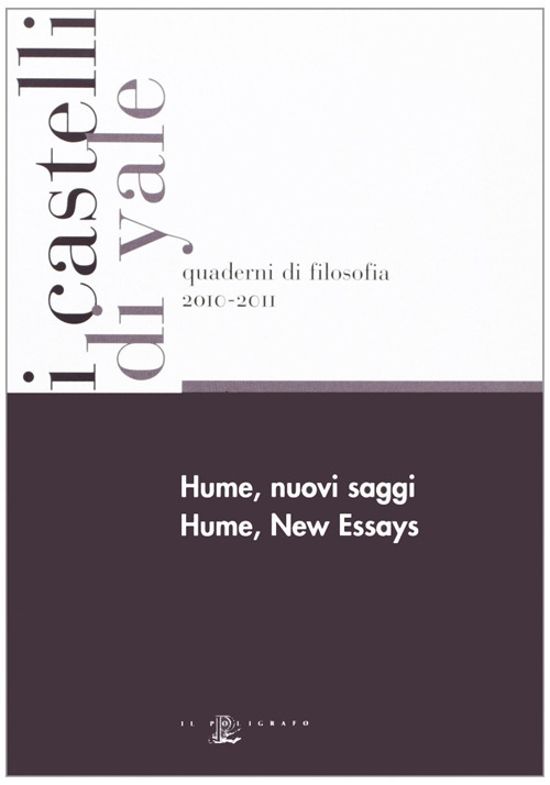 Hume, nuovi saggi. Ediz. italiana e inglese