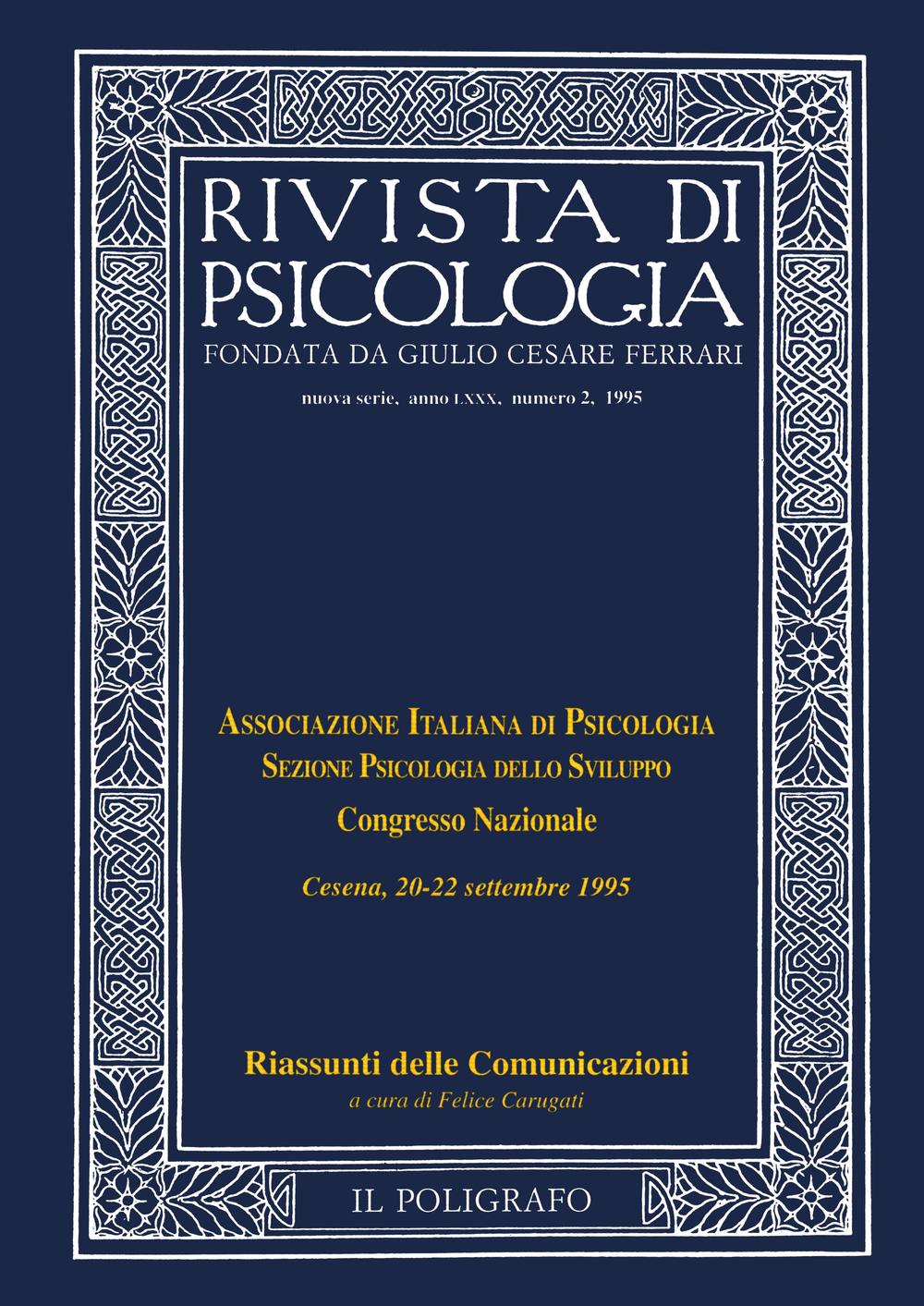 Rivista di psicologia. Vol. 2