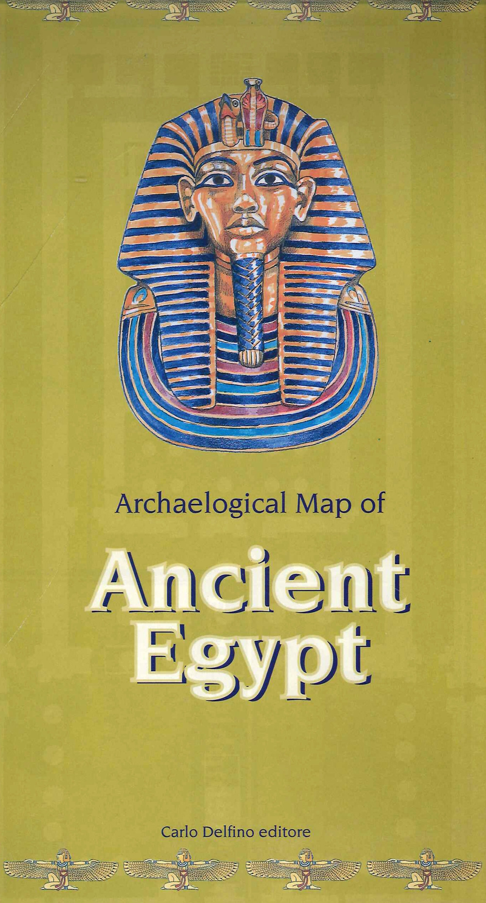 Archaeological map of ancient Egypt