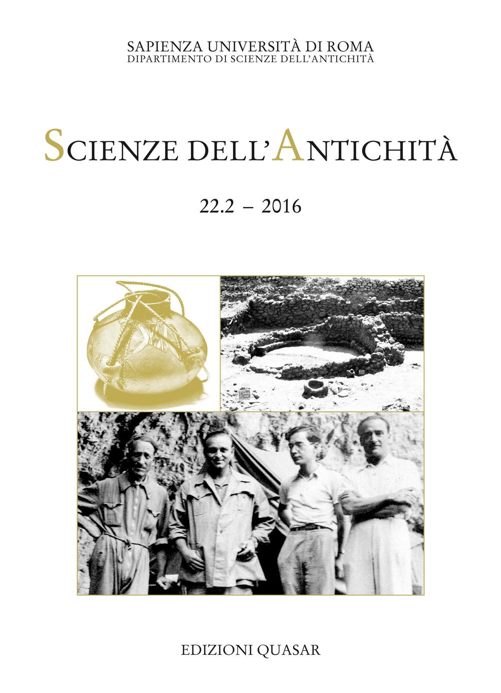 Scienze dell'antichità. Storia, archeologia, antropologia. Vol. 22/2: Ubi minor... Le isole minori del Mediterraneo centrale dal Neolitico ai primi contatti coloniali