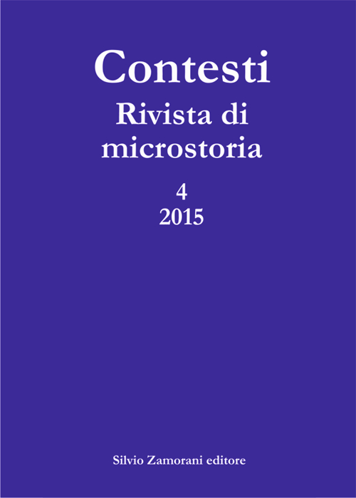 Contesti. Rivista di microstoria. Vol. 4