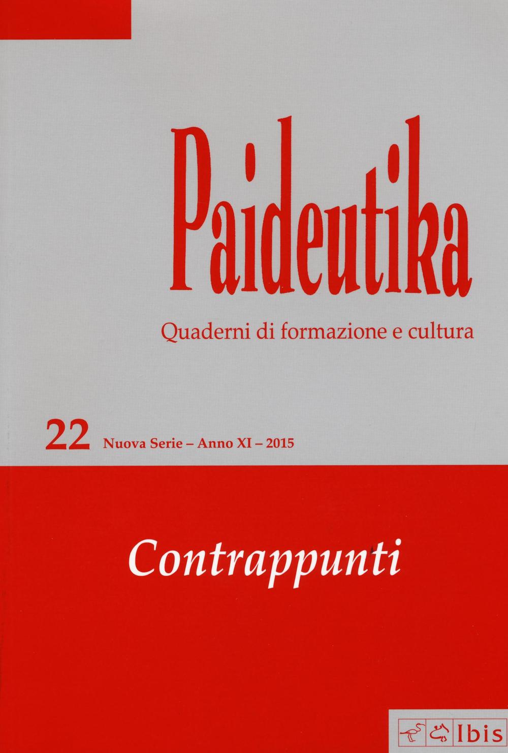 Paideutika. Vol. 22: Contrappunti