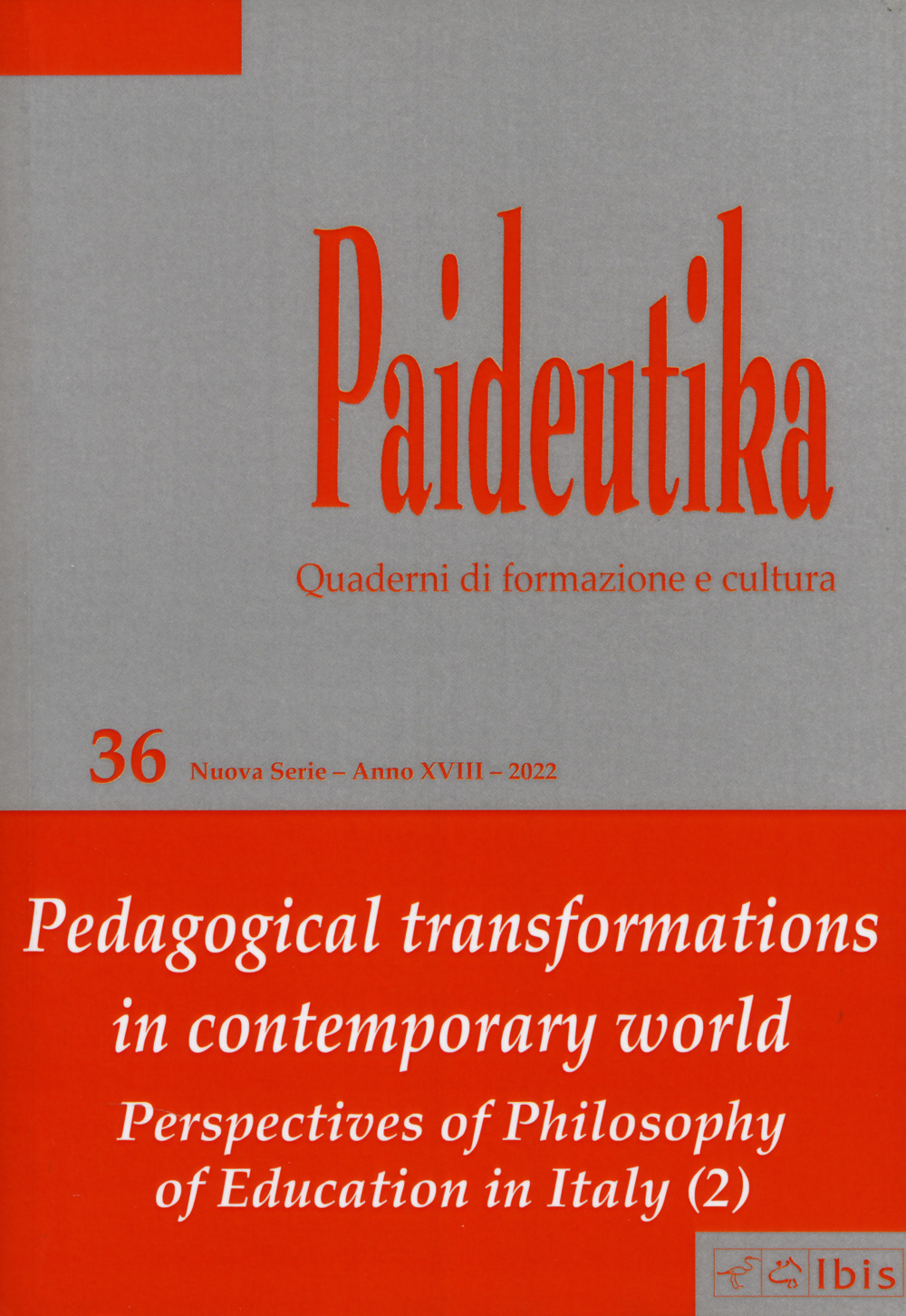 Paideutika. Vol. 36: Trasformazioni pedagogiche nella contemporaneità