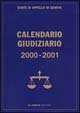 Calendario giudiziario 2000-2001