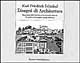 Karl Friedrich Schinkel. Disegni di architettura. Riproduzione della Sammlung Architektonischer Entwürfe