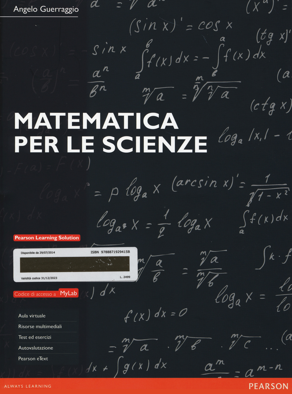 Matematica per le scienze. Ediz. MyLab