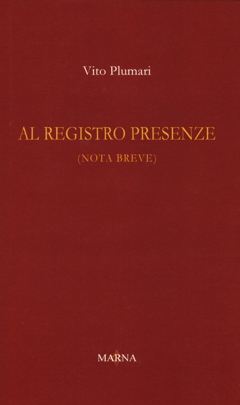 Al registro presenze (nota breve)