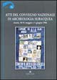 Atti del Convegno nazionale di archeologia subacquea (Anzio, 30 maggio-1 giugno 1996)