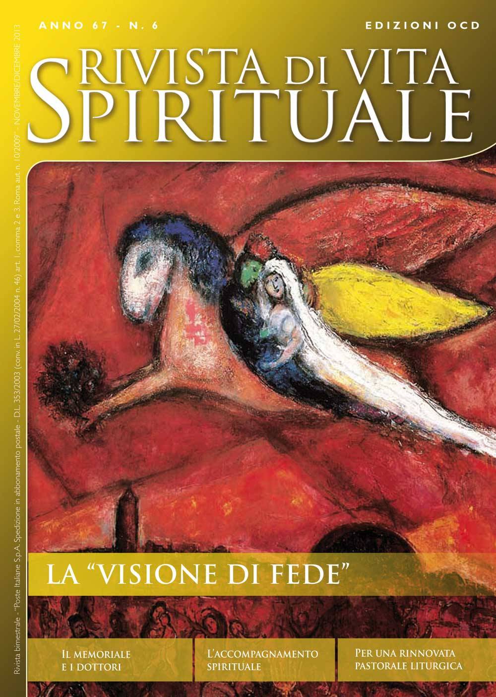 Rivista di vita spirituale. Vol. 6: La «visione di fede»