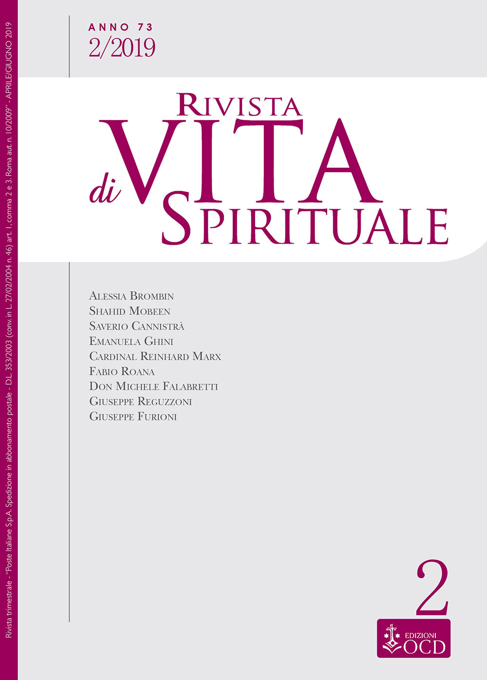 Rivista di vita spirituale. Vol. 2