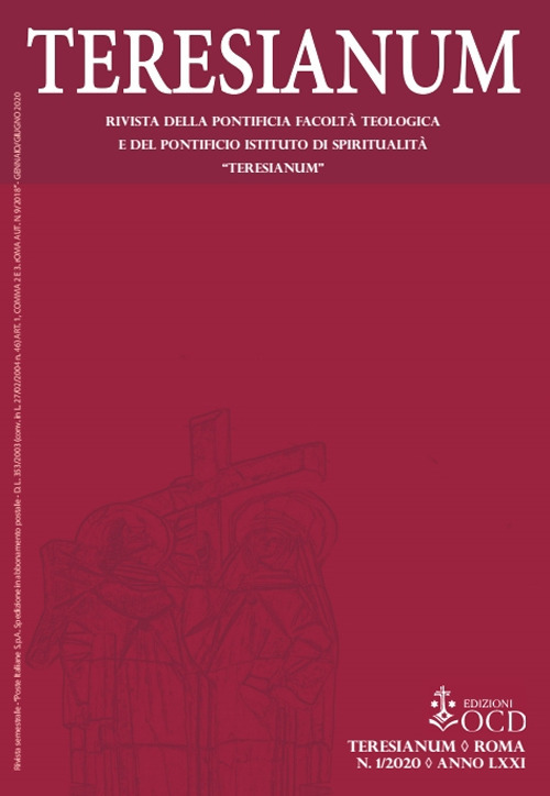 Teresianum. Rivista della Pontificia Facoltà Teologica e del Pontificio Istituto di Spiritualità "Teresianum". Vol. 1