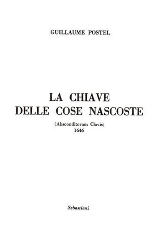La chiave delle cose nascoste (Absconditorum clavis)