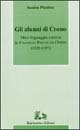 Gli alunni di Crono. Mito, linguaggio e storia in Francesco Patrizi da Cherso (1529-1597)