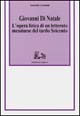 Giovanni Di Natale. L'opera lirica di un letterato messinese del tardo Seicento