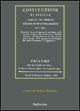 Costituzione di Sicilia. Stabilita nel generale straordinario parlamento del 1812