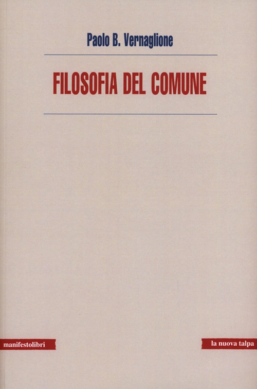 Filosofia del comune