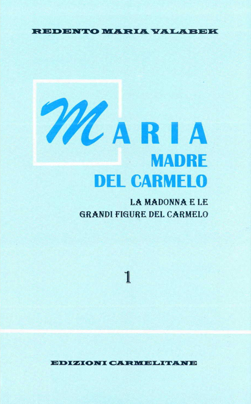 Maria madre del Carmelo. La Madonna e le grandi figure del Carmelo. Vol. 1