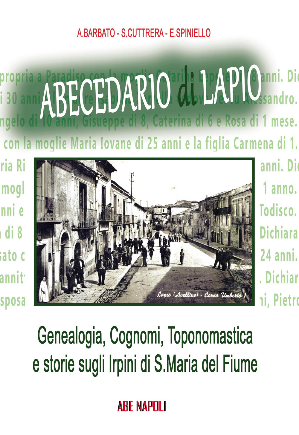 Abecedario di Lapio: genealogia, cognomi, toponomastica e storie sugli Irpini di S. Maria del Fiume