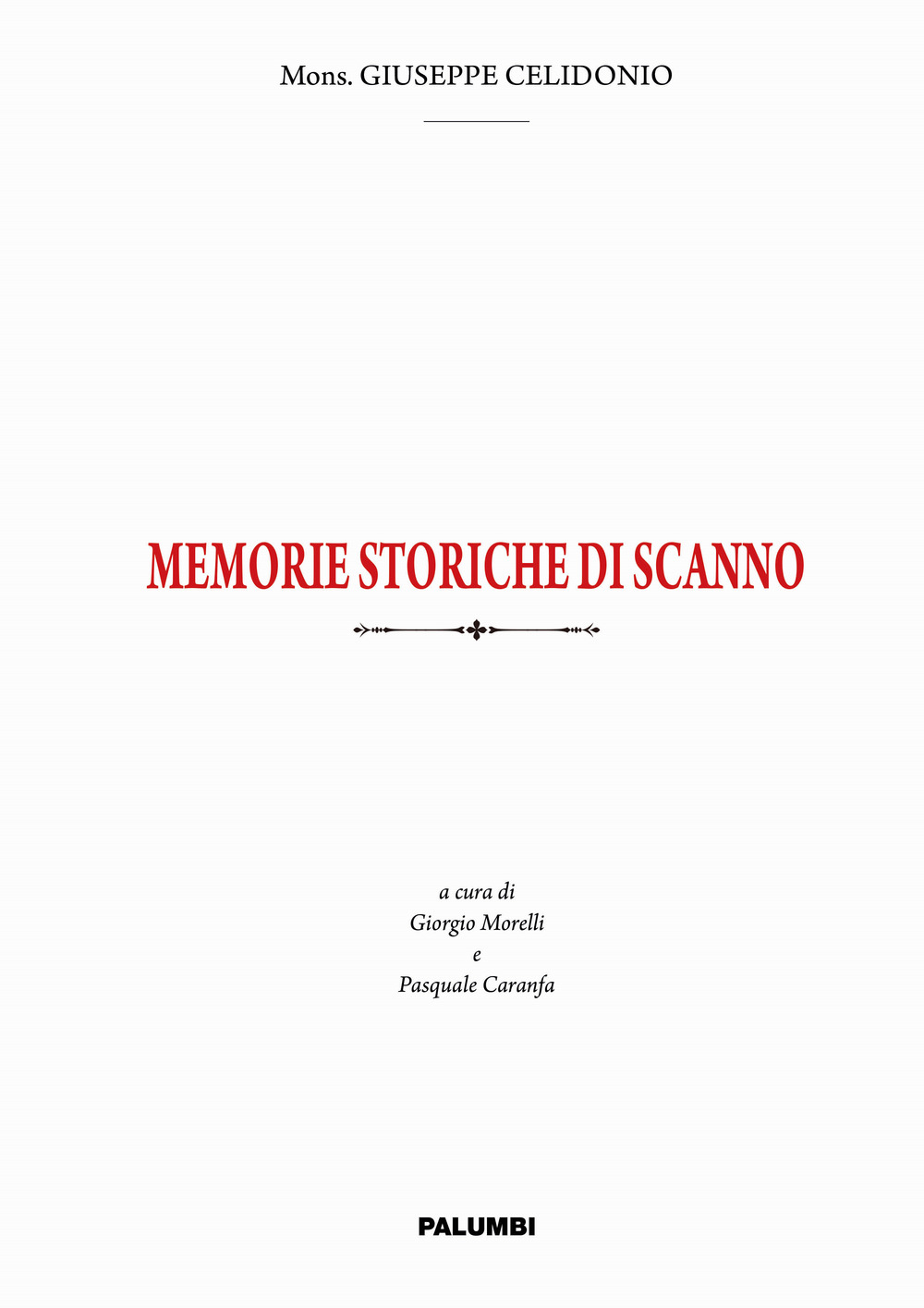 Memorie storiche di Scanno