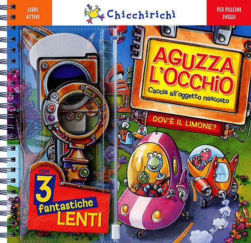 Aguzza l'occhio. Caccia all'oggetto nascosto. Dov'è il limone?