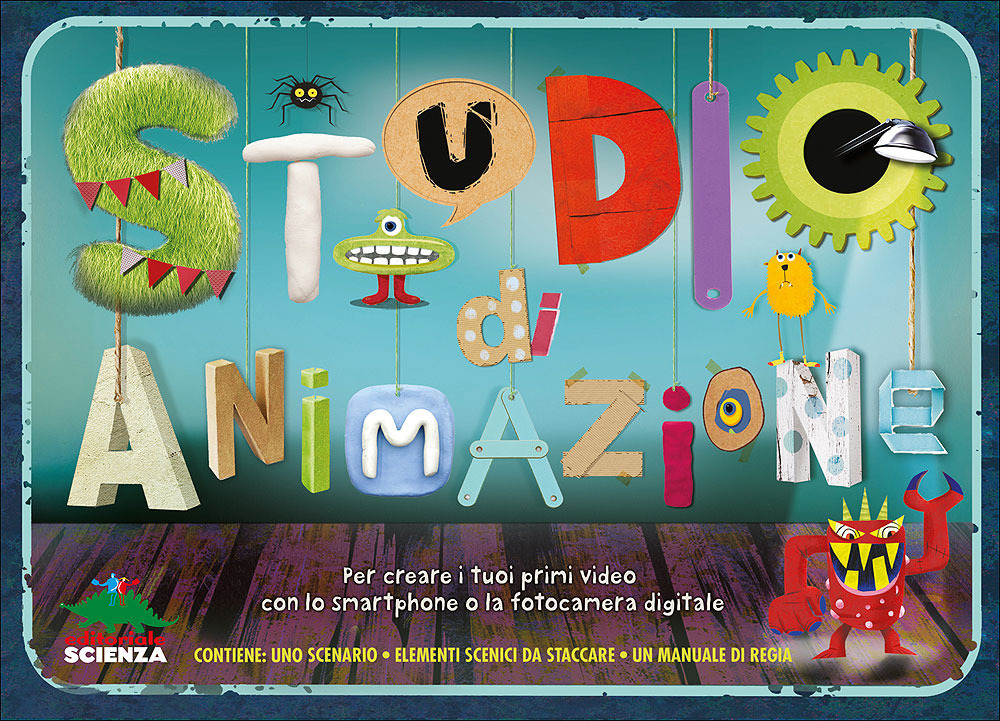 Studio di animazione. Per creare i tuoi primi video con lo smartphone o la fotocamera digitale