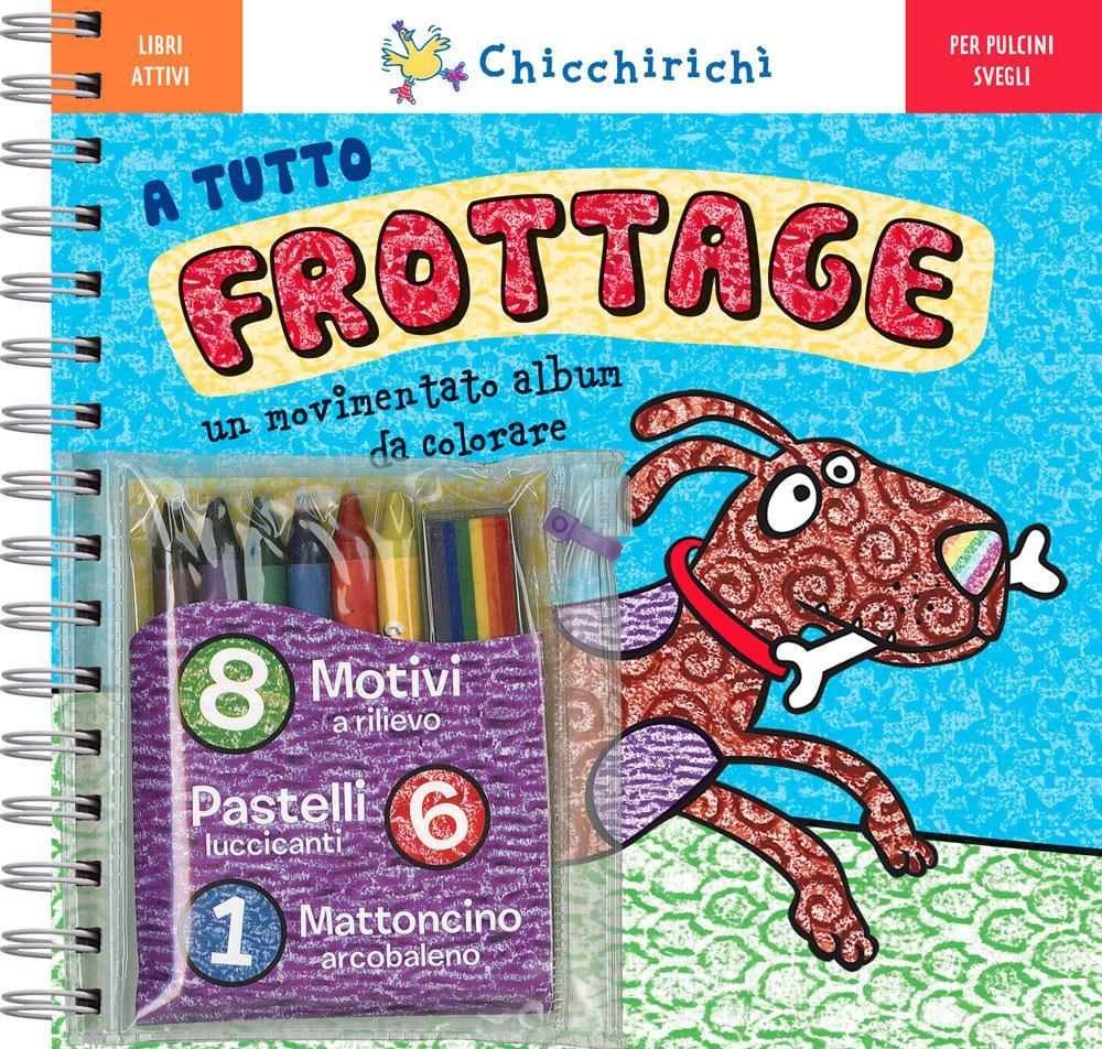 A tutto frottage. Un movimentato album da colorare