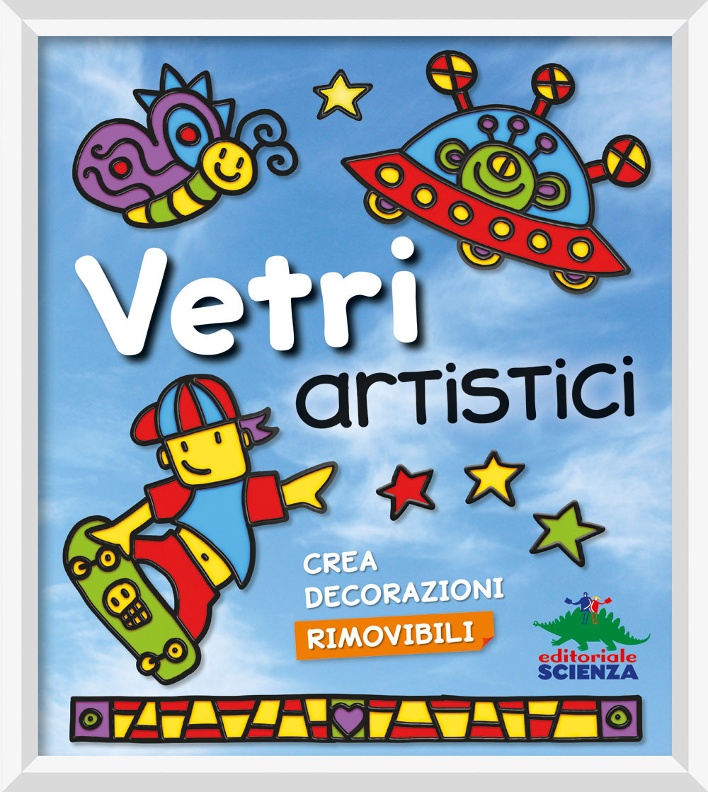 Vetri artistici. Crea decorazioni rimovibili